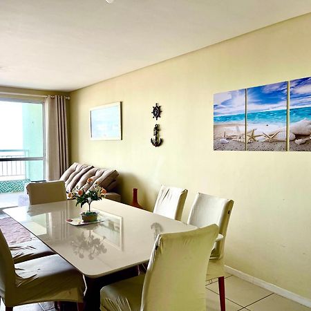 Apartamento Vista Total Do Mar Uma Cobertura A 400M Do Beach Park No Porto Das Dunas Aquiraz Condominio Terramaris Piscina Ampla Parque Infantil Sauna Estacionamento Privado Ngoại thất bức ảnh