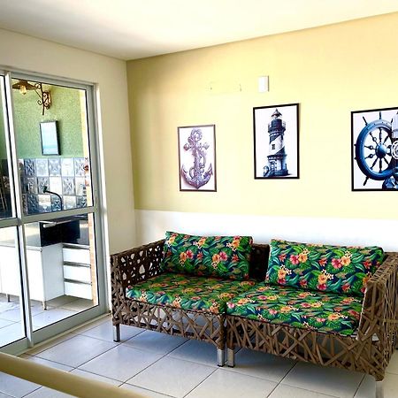 Apartamento Vista Total Do Mar Uma Cobertura A 400M Do Beach Park No Porto Das Dunas Aquiraz Condominio Terramaris Piscina Ampla Parque Infantil Sauna Estacionamento Privado Ngoại thất bức ảnh