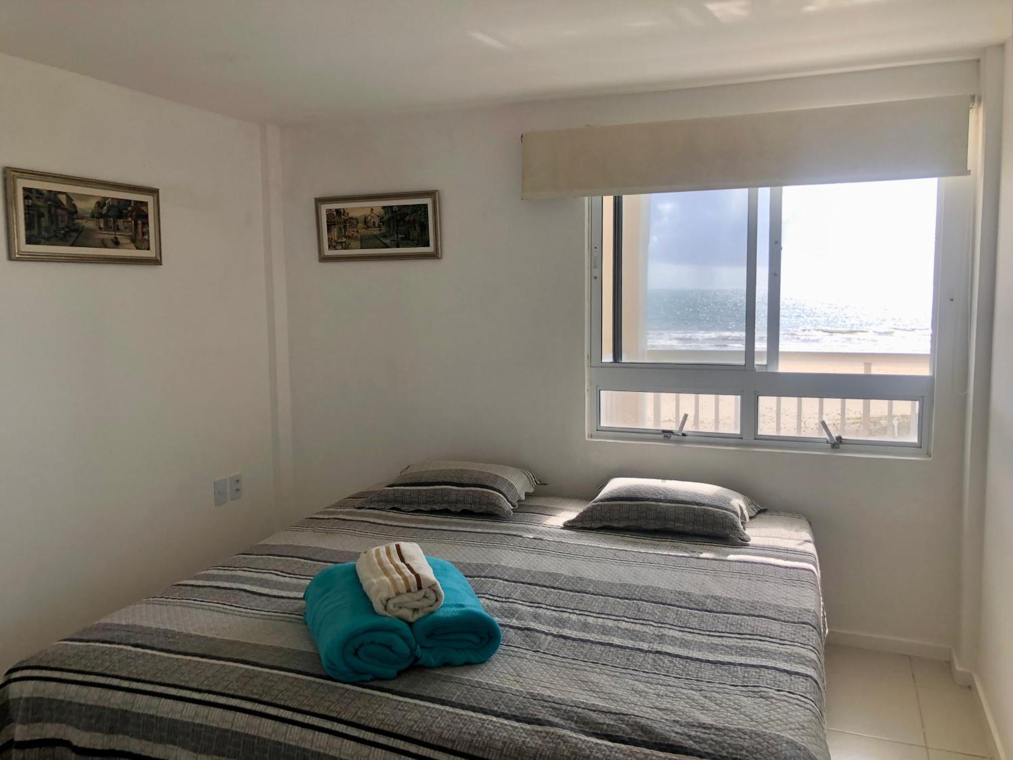 Apartamento Vista Total Do Mar Uma Cobertura A 400M Do Beach Park No Porto Das Dunas Aquiraz Condominio Terramaris Piscina Ampla Parque Infantil Sauna Estacionamento Privado Ngoại thất bức ảnh