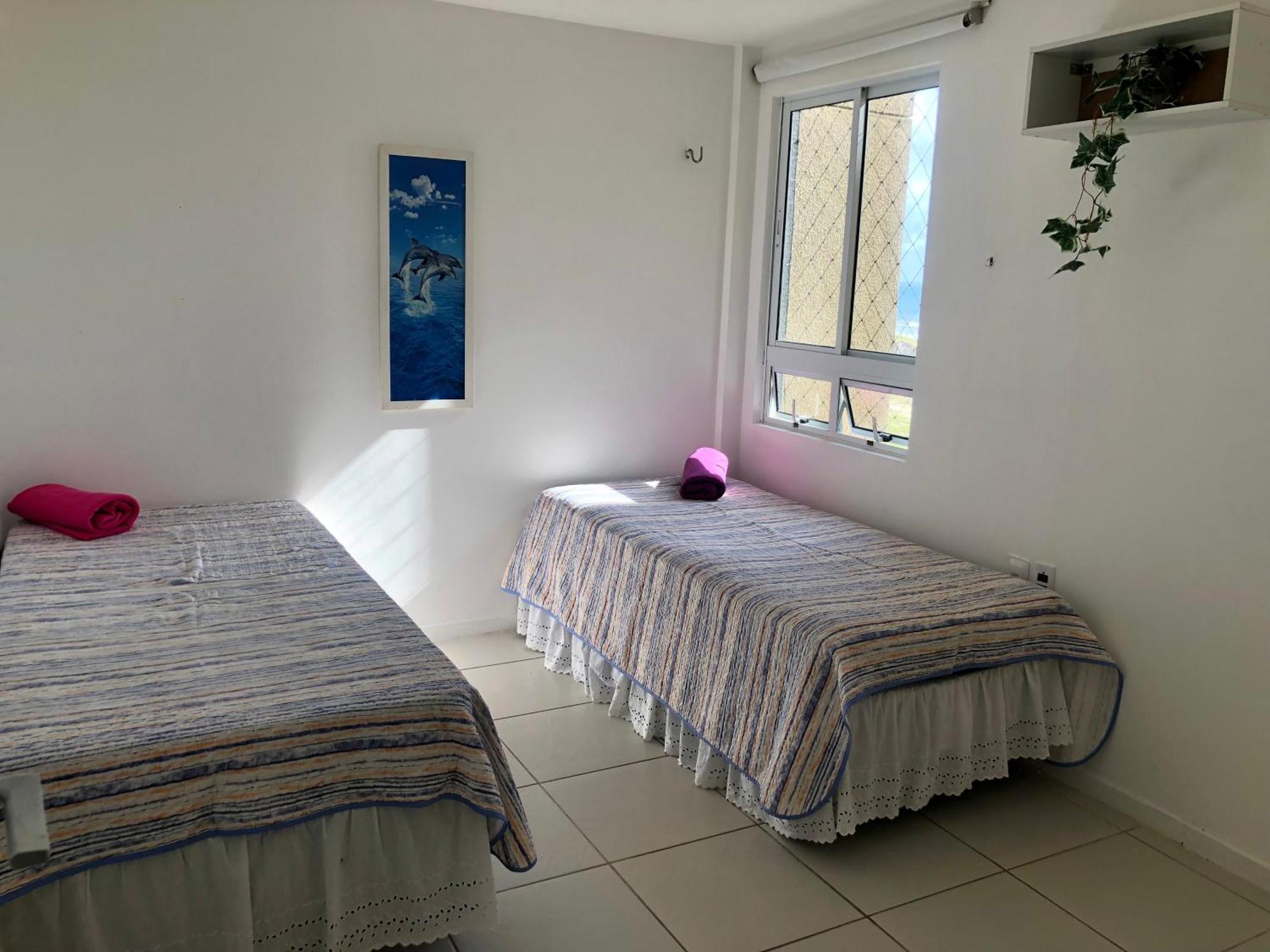 Apartamento Vista Total Do Mar Uma Cobertura A 400M Do Beach Park No Porto Das Dunas Aquiraz Condominio Terramaris Piscina Ampla Parque Infantil Sauna Estacionamento Privado Ngoại thất bức ảnh
