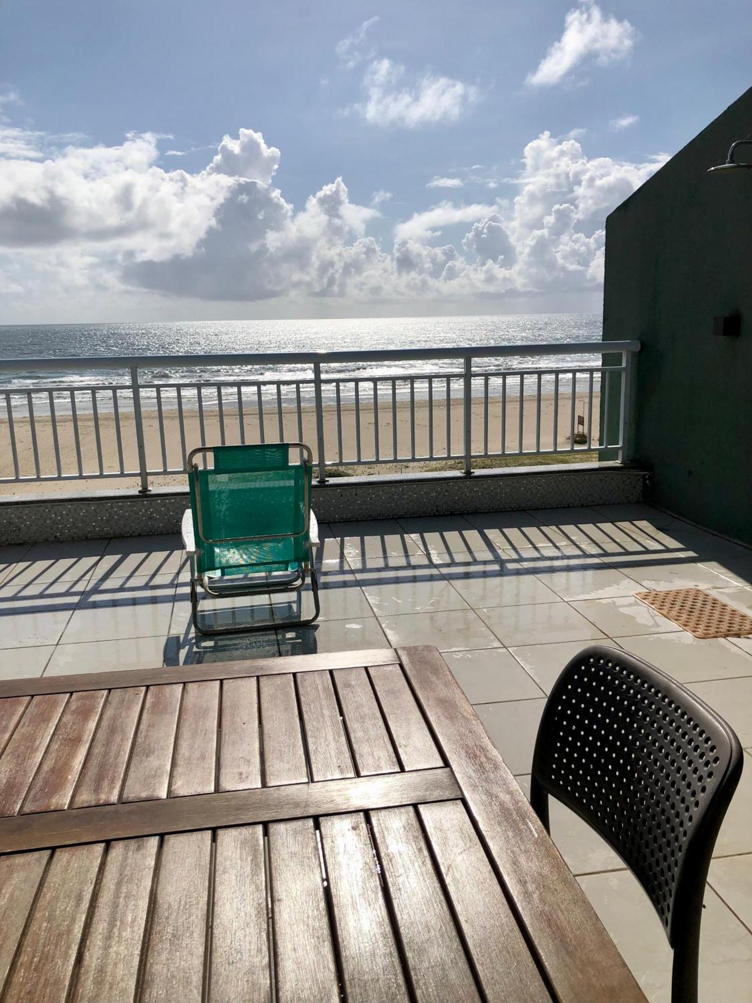 Apartamento Vista Total Do Mar Uma Cobertura A 400M Do Beach Park No Porto Das Dunas Aquiraz Condominio Terramaris Piscina Ampla Parque Infantil Sauna Estacionamento Privado Ngoại thất bức ảnh