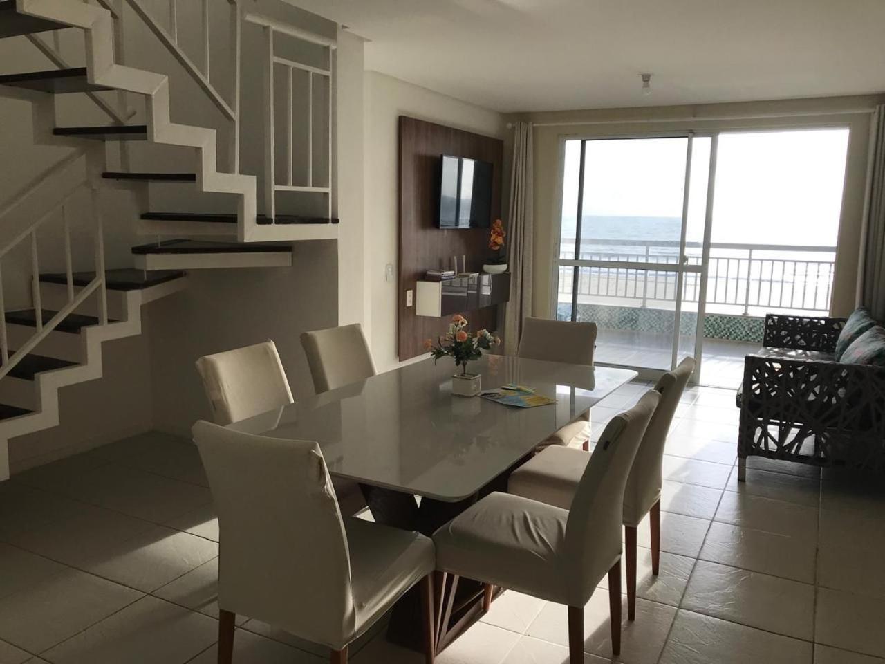 Apartamento Vista Total Do Mar Uma Cobertura A 400M Do Beach Park No Porto Das Dunas Aquiraz Condominio Terramaris Piscina Ampla Parque Infantil Sauna Estacionamento Privado Ngoại thất bức ảnh