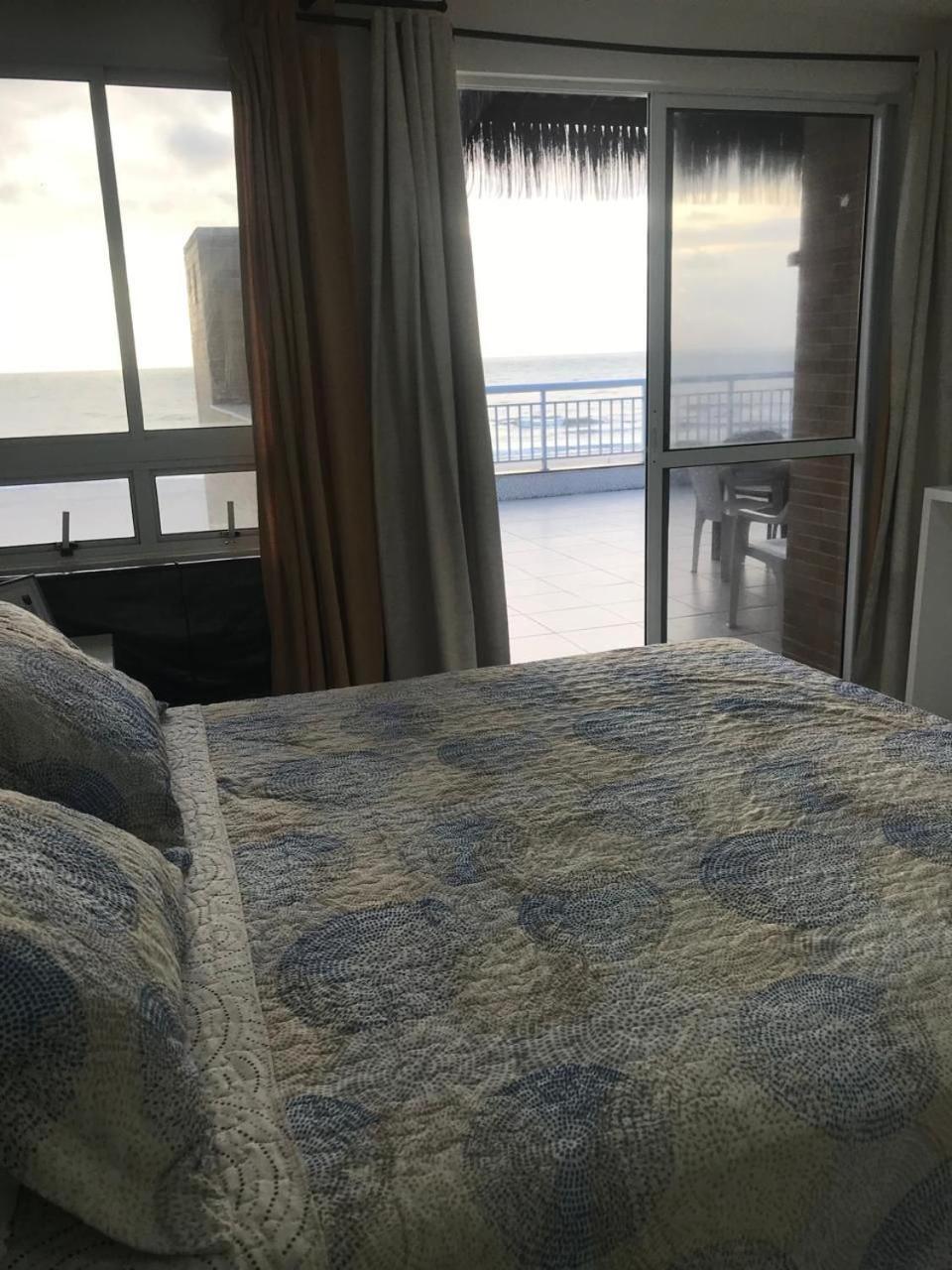 Apartamento Vista Total Do Mar Uma Cobertura A 400M Do Beach Park No Porto Das Dunas Aquiraz Condominio Terramaris Piscina Ampla Parque Infantil Sauna Estacionamento Privado Ngoại thất bức ảnh